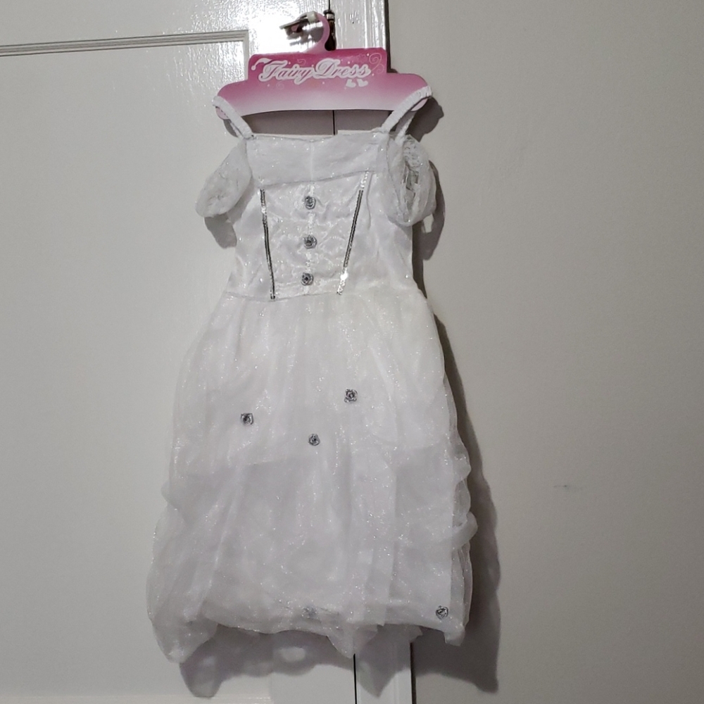 White Fairy Little girls dress